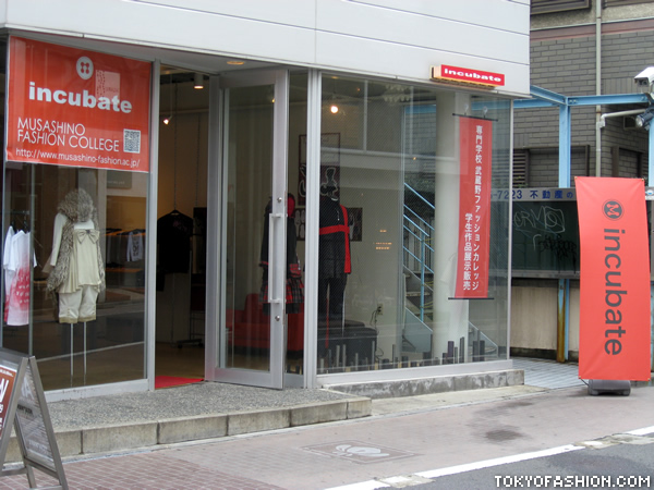 Incubate Fashion College Shop In Tokyo