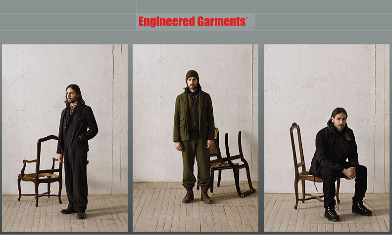Engineered Garments Fall/Winter 2008