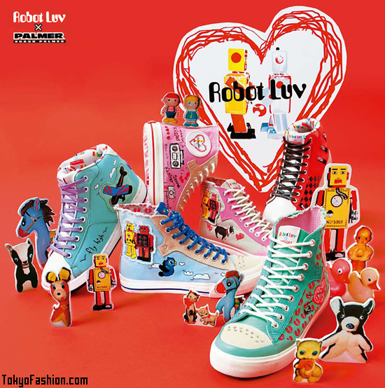 Robot Luv x Palmer Sneakers from Japan