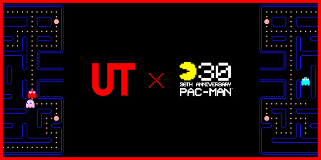 Pac-Man T-shirts Project at UT Harajuku
