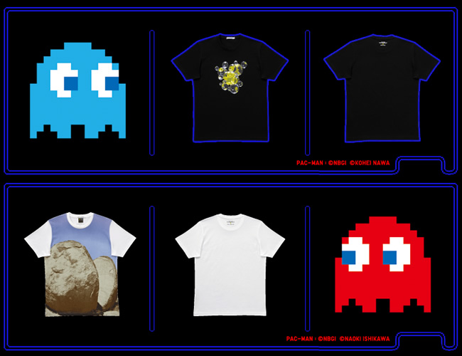 Japanese Pac-Man T-Shirt Designs