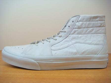 Vans White Italian Leather