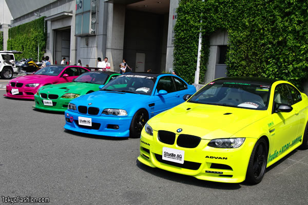 Colorful Race Cars