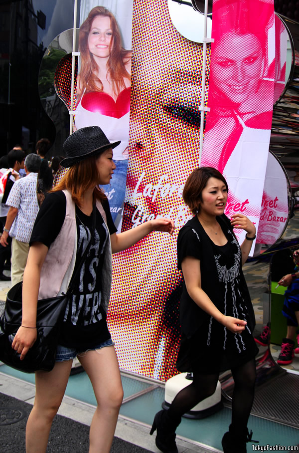Japanese Girls at LaForet