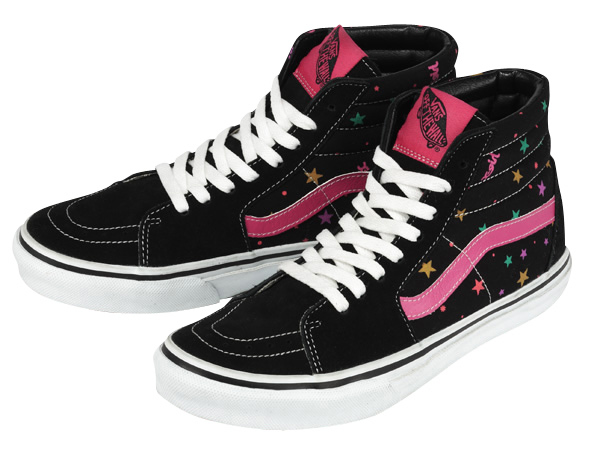 X-Girl Sk8-Hi White Laces