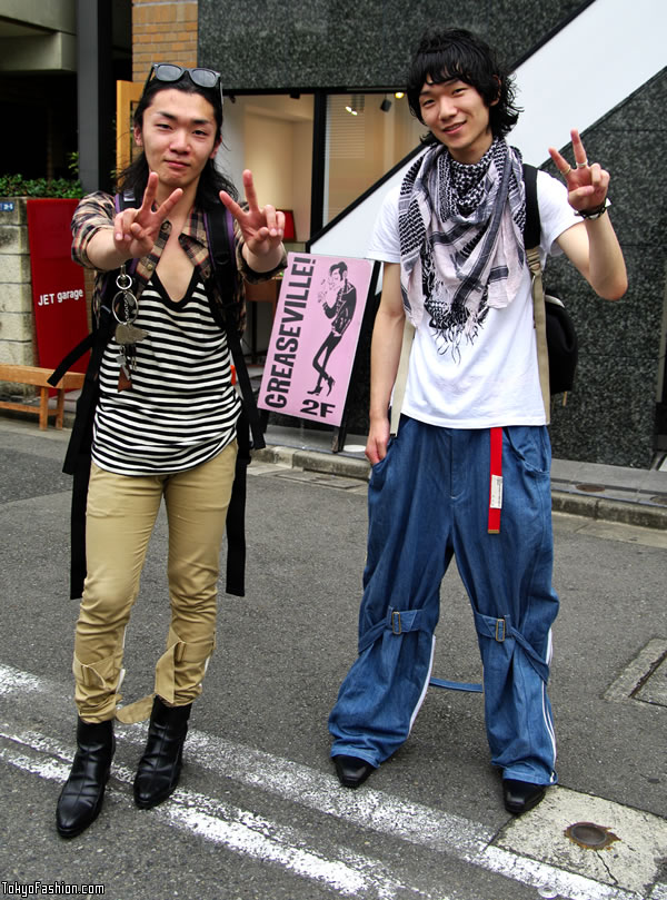Two Fashionable Harajuku Guys