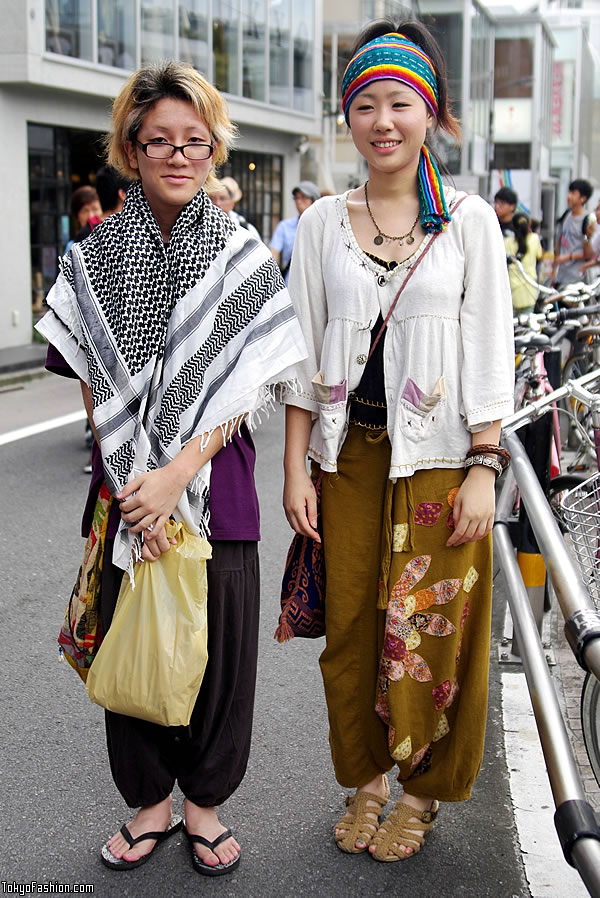 Harajuku Hippie Style Street Fashion