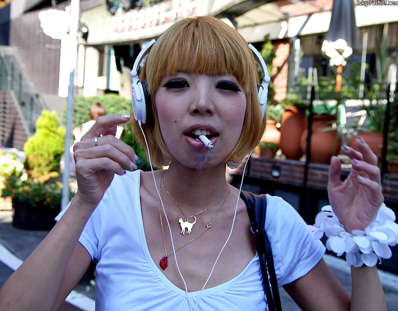 Acid Wash Jeans Girl In Harajuku 8197