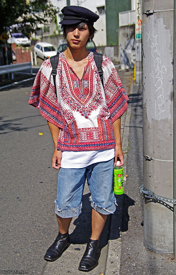 Harajuku Guy in Tunic & Hat