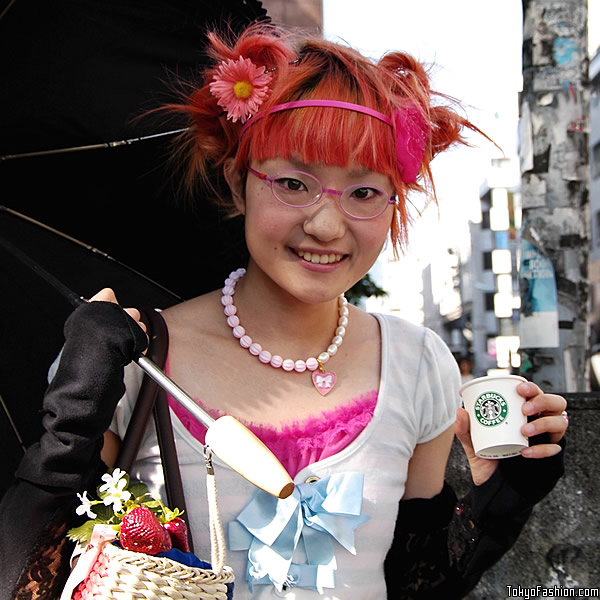 Red Hair Japanese Girl