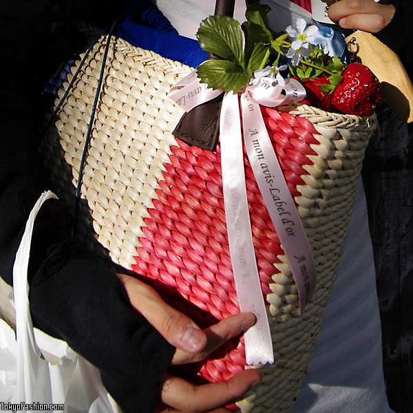 Japanese Strawberry Bag