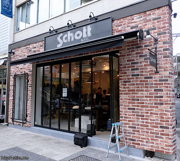 Schott NYC Tokyo Store