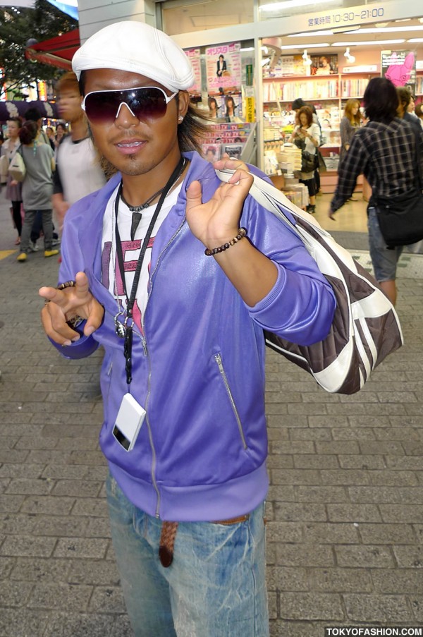 Shibuya Guy in Purple