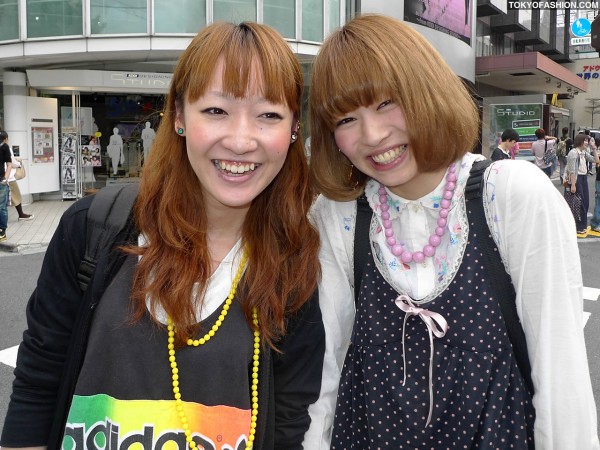 Smiling Japanese Girls