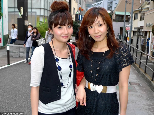 Two Japanese Girls in Harajuku