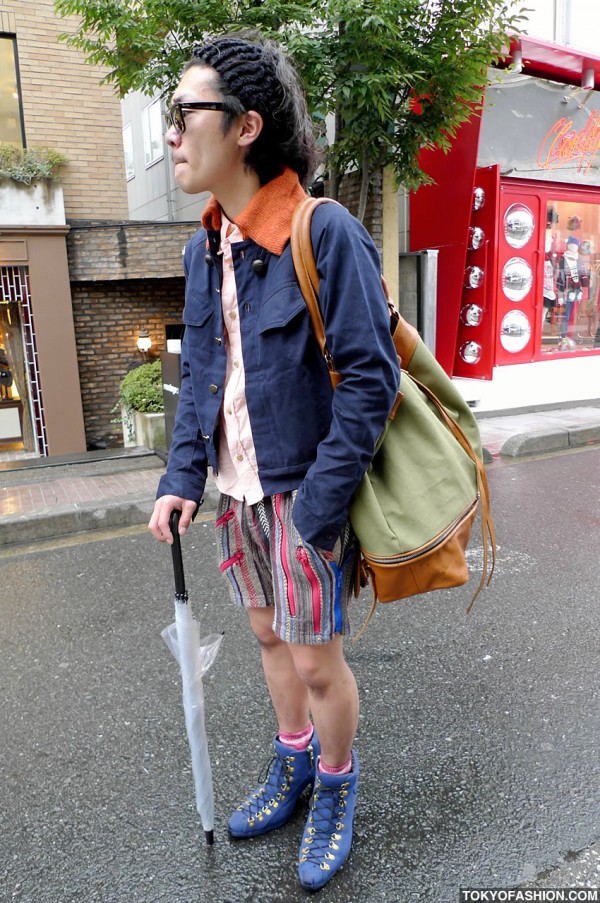 Harajuku Guy in Shorts