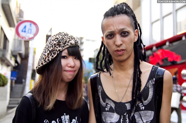 Dreadlocks and Eye Makeup