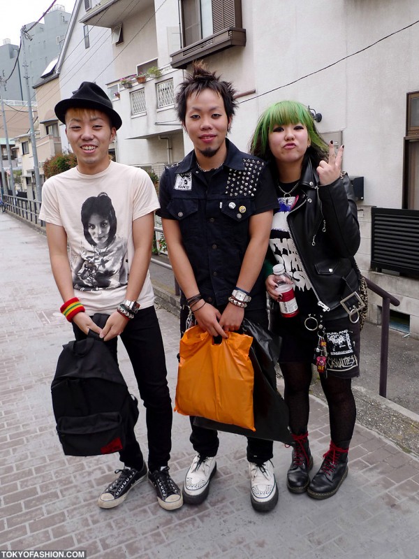 Japanese Punk Fashion in Harajuku