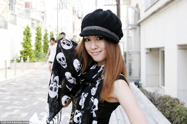 Cute Skull Scarf