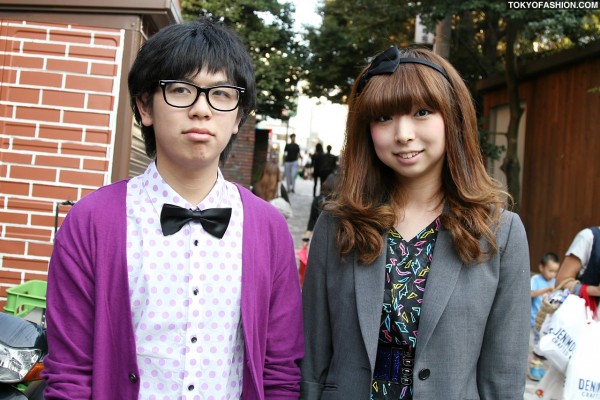 Hair Bow and Bow Tie in Harajuku