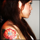 Shoulder Flower Tattoo