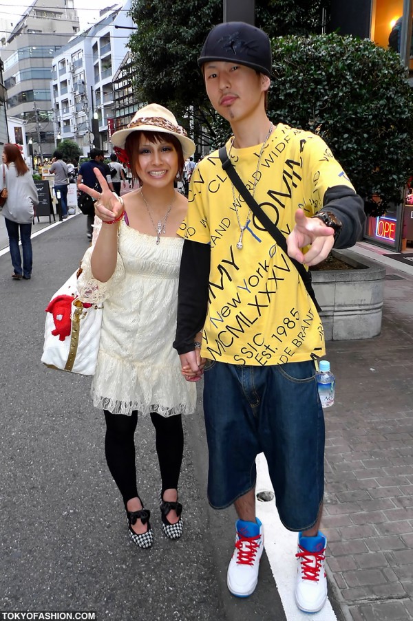 Tommy Boy & Smiling Girl in Shibuya
