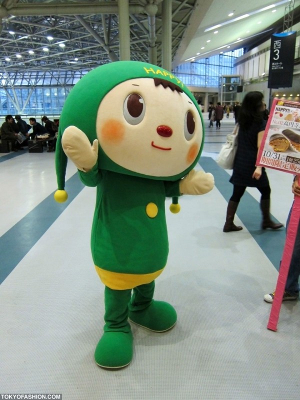 Cute Green Man at Design Festa