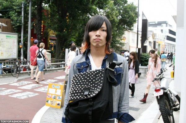 Harajuku Guy With Manhattan Portage Bag