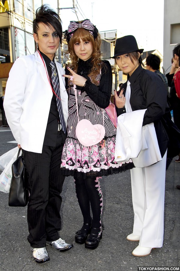 Angelic Pretty Handbag & Guy’s Eye Makeup