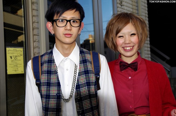 Cute and Colorful Harajuku Boy and Girl