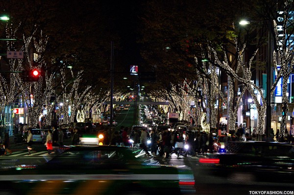 Omotesando Dori Christmas Lights