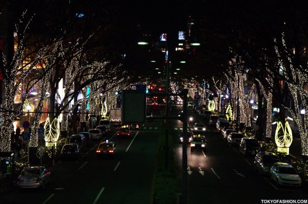 Omotesando Dori Christmas Lights