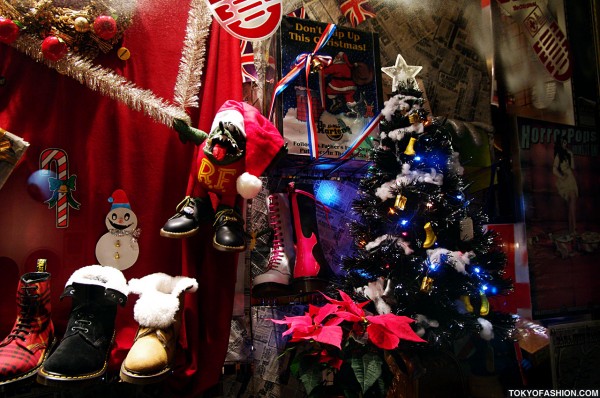 It's a Rat Fink Christmas tree in the window of 