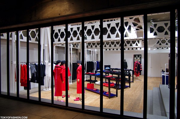 Beautiful Yohji Yamamoto Shop