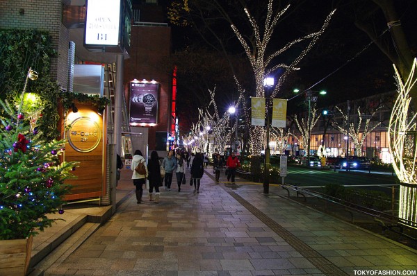 Omotesando Dori Christmas Lights