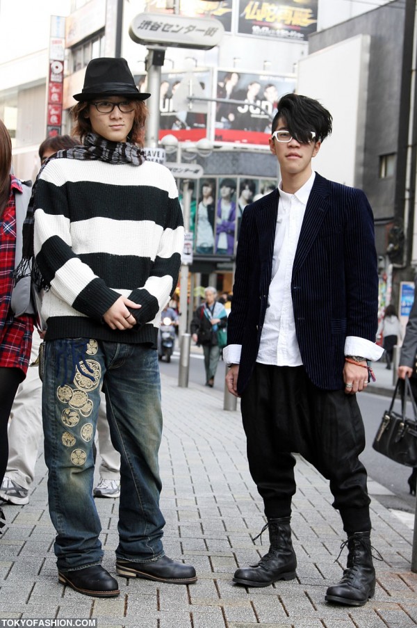 Sarueru Pants & Knit Sweater in Shibuya