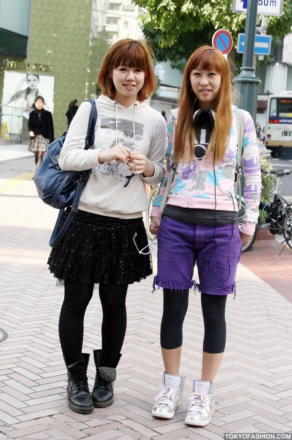 Two Cute Girls in Shibuya