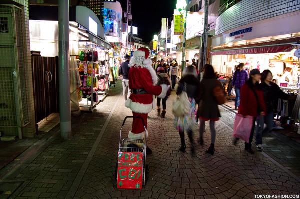 Santa in Harajuku