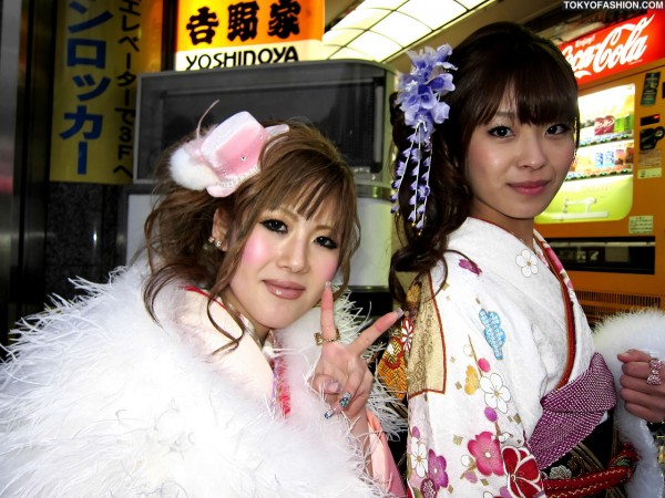 Kimono & A Cute Hat