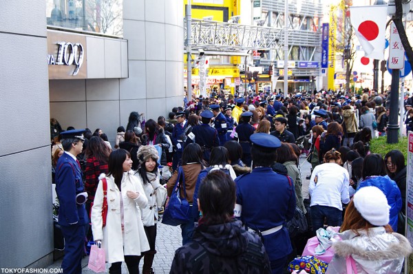 Huge Crowd in Shibuya
