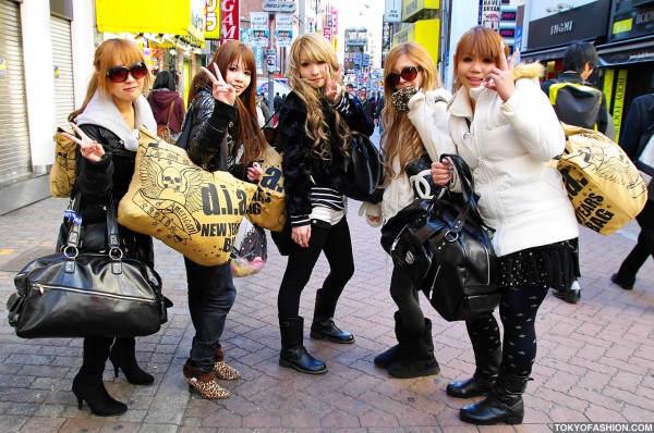 Happy Girls with Happy Bags