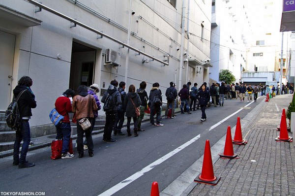 Random Long Line in Shibuya