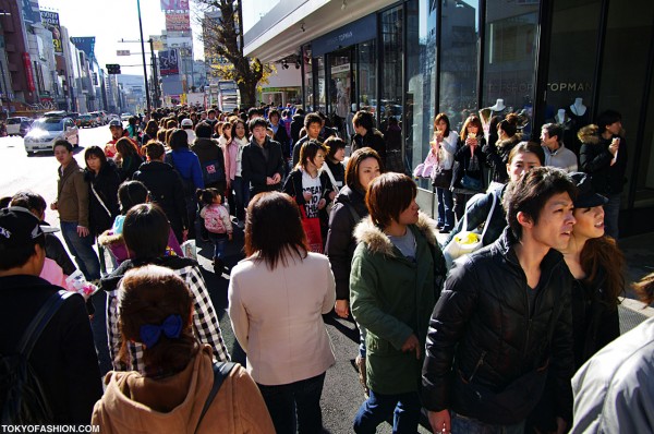 LaForet Harajuku Crowds