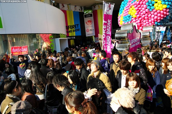 LaForet Harajuku Sale Time