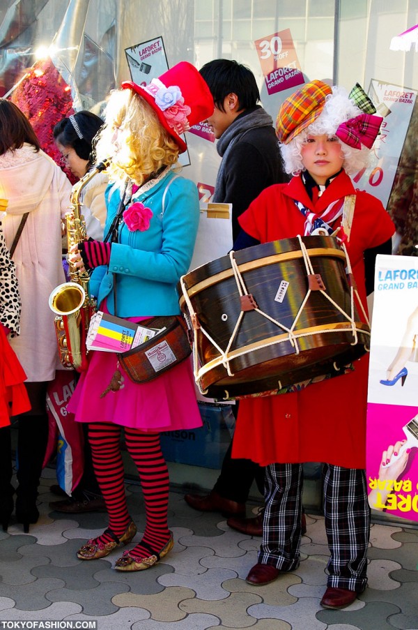 Japanese Band Girls in Harajuku