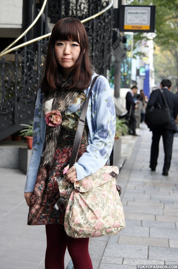 Flower Bag in Harajuku