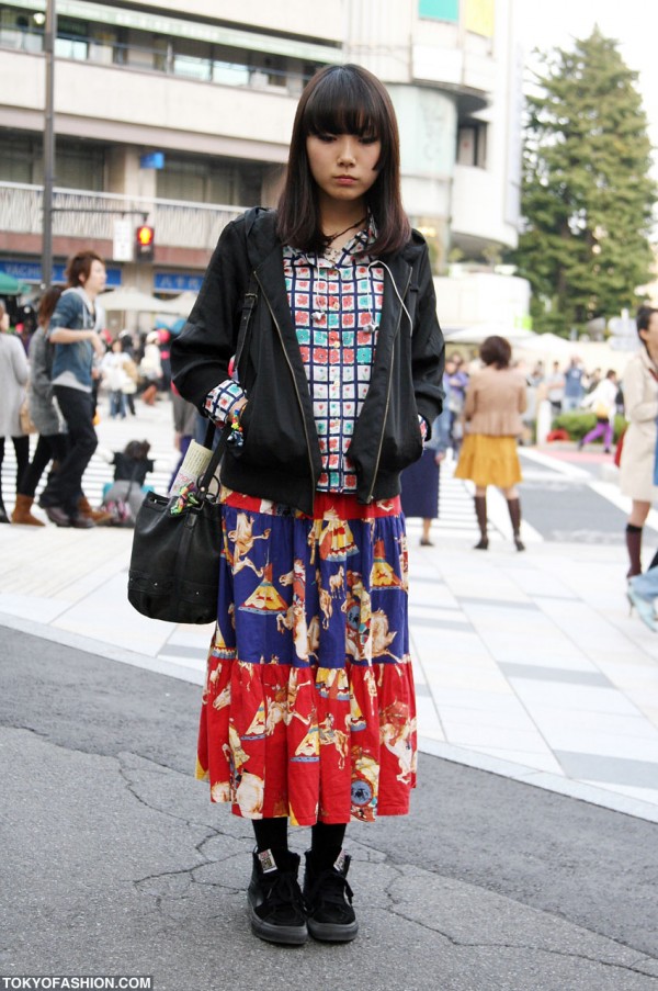 Vans Sk8-Hi Sneakers & Bucket Purse in Harajuku