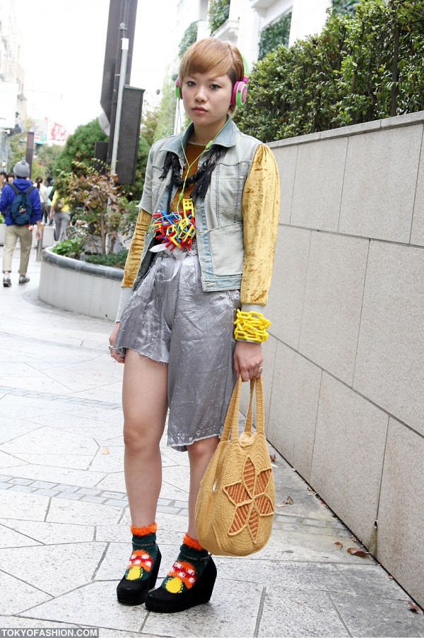 Japanese Girl’s Handmade Fashion in Harajuku