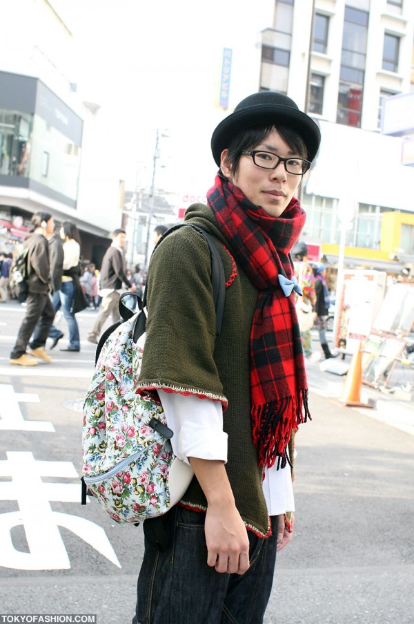 Cool Guy's Fashion in Harajuku