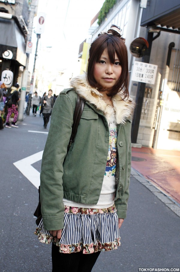 Cotton Candy Skirt in Japan